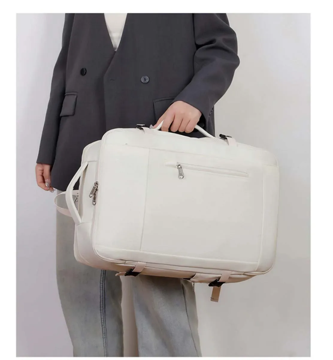 le sac à dos multifonctionnel comprend un compartiment à chaussures, un sac de voyage, un sac pour ordinateur portable pour les trajets professionnels et un sac à dos de voyage pour étudiants.