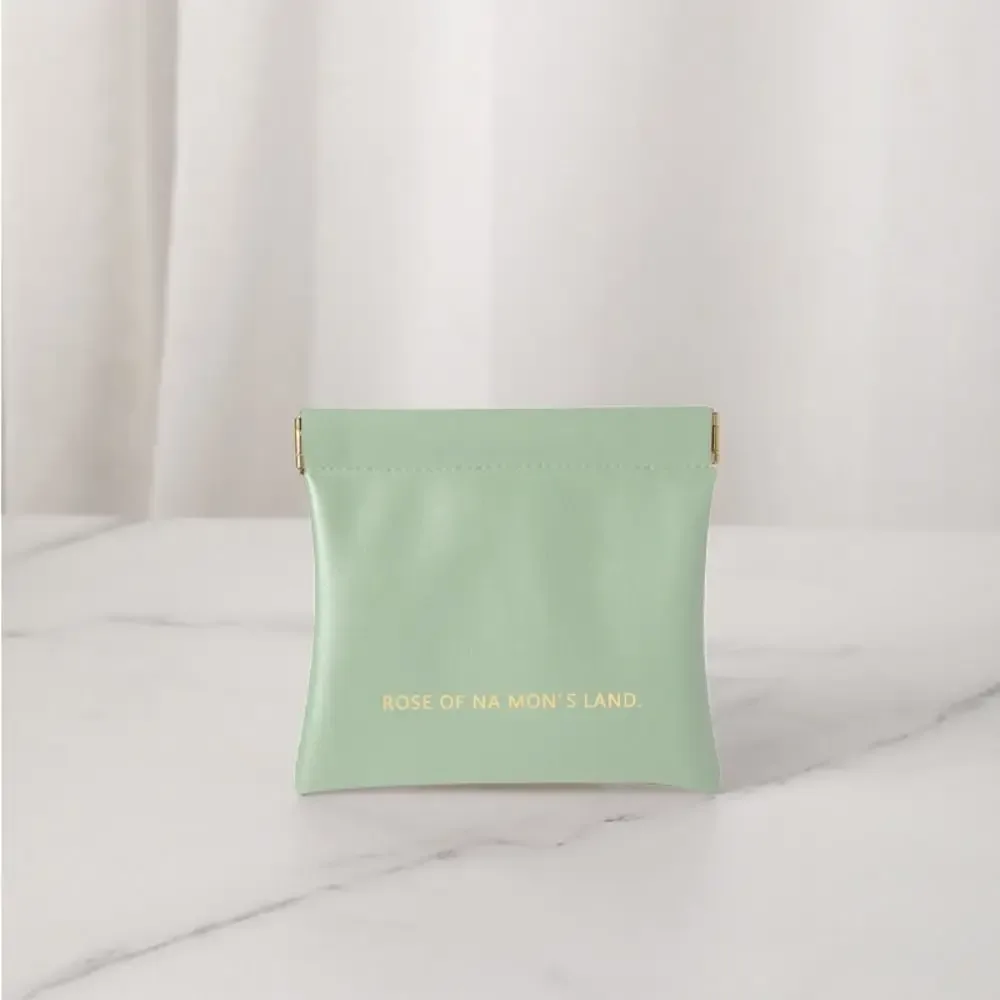 sac de maquillage simple pour rouge à lèvres, mini sac à main portable pour bijoux, sac de rangement de voyage en pu pour femmes et filles