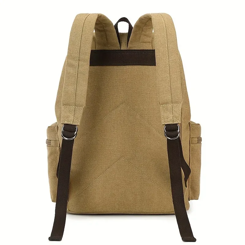 nouveau sac à dos en toile, sacs d'ordinateur de grande capacité version coréenne élégante, sac à dos de voyage de style collégial pour hommes et femmes
