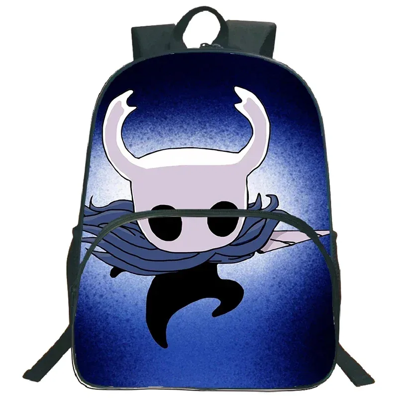 sac d'école léger sac à dos de chevalier creux jeu de dessin animé impression cartable pour enfants sac à dos de grande capacité garçons filles sac à dos de voyage