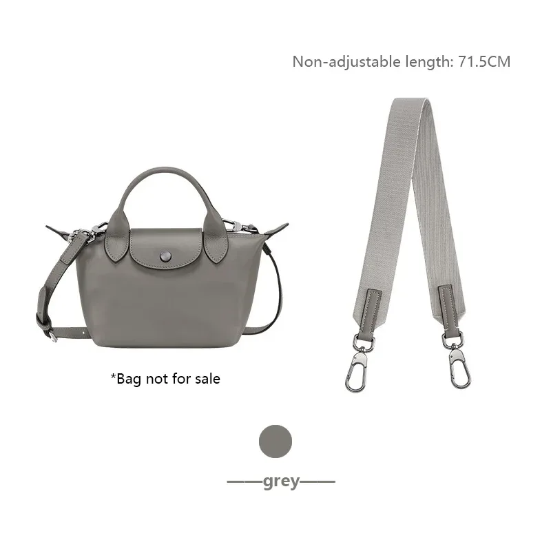 sangle d'épaule pour sac longchamp xtra, large sangle de sac en toile durable, ceinture de sac à bandoulière à la mode, accessoires de remplacement