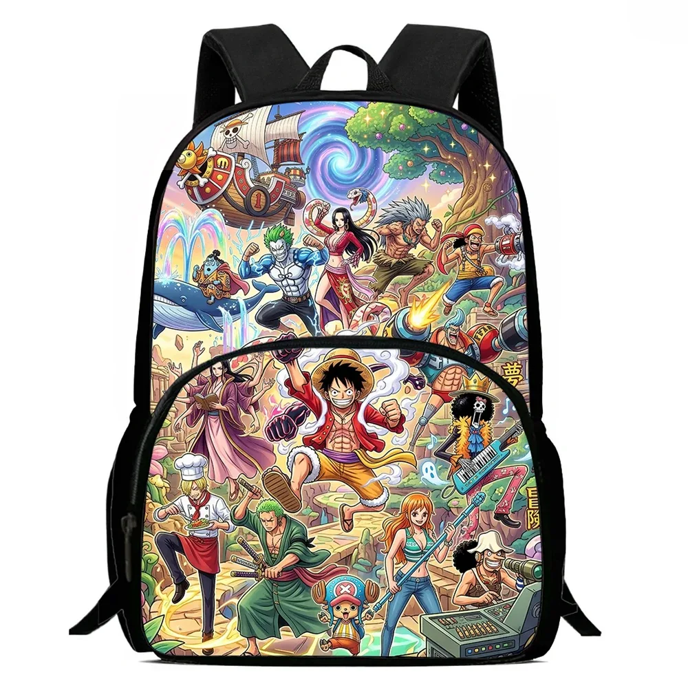 sac à dos one piece de 15 pouces avec poche avant, sac à dos d'école unisexe léger pour garçons et filles de 6 à 10 ans, sac à dos de voyage