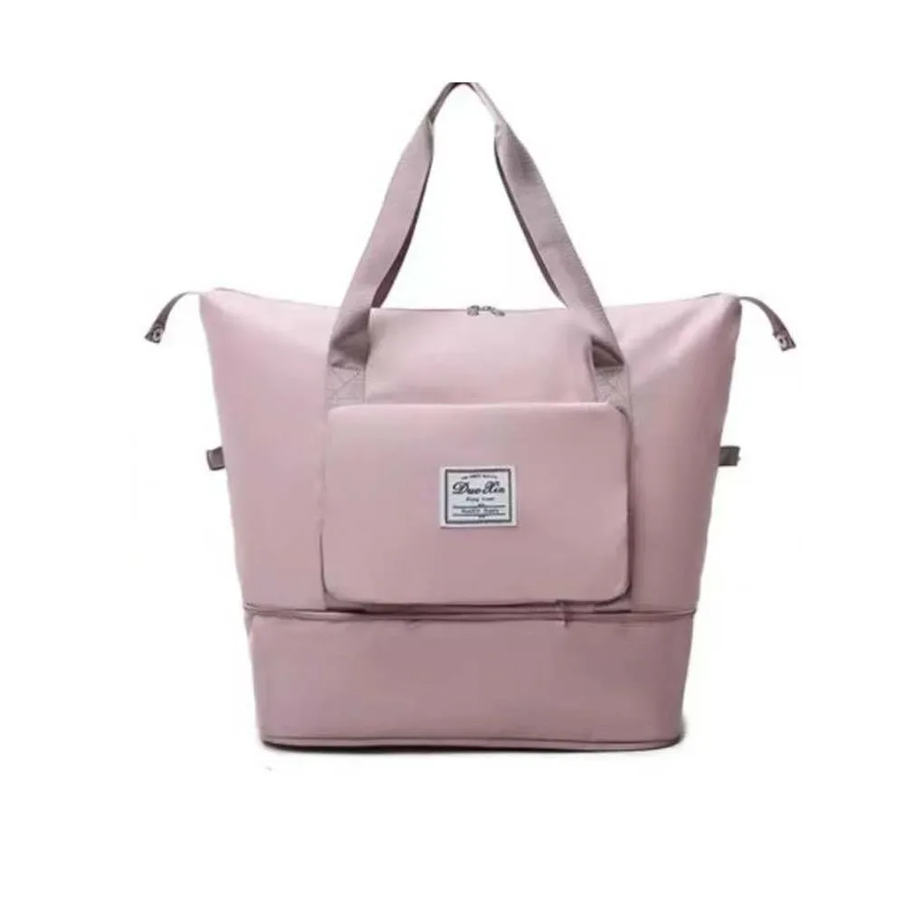 sac de natation oxford, sac de voyage pliable et extensible, sac à main de rangement étanche avec séparation humide/sec, sac fourre-tout de voyage professionnel