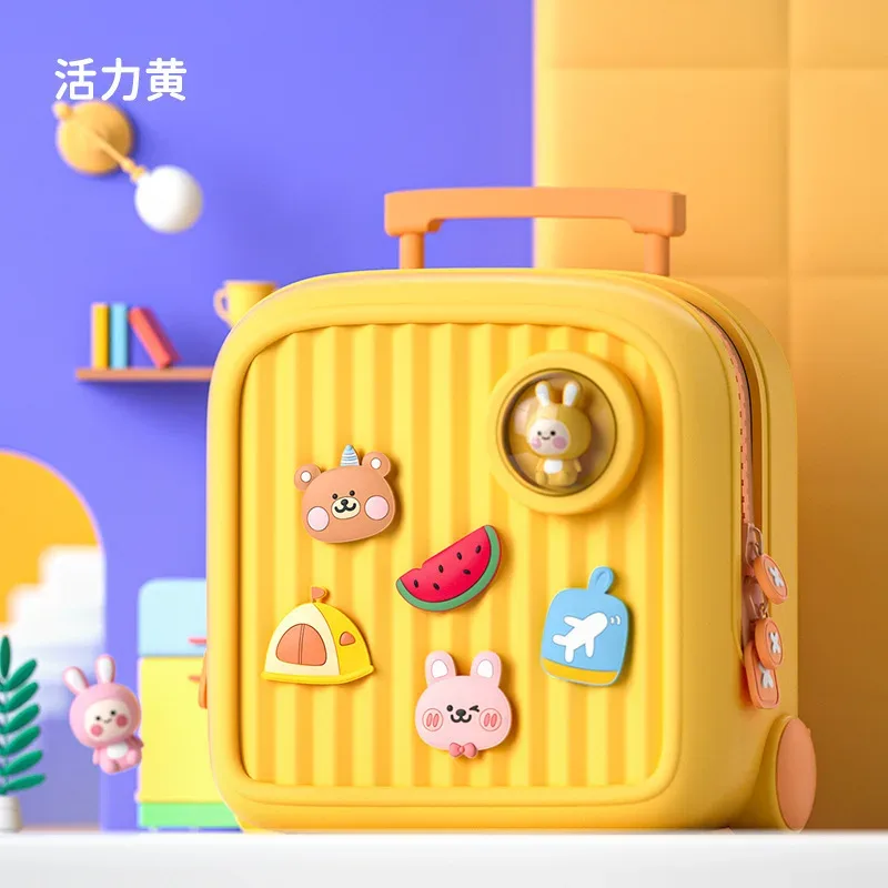 sacs à dos kawaii pour enfants, bricolage, lapin de dessin animé, cartable d'école pour garçons en bas âge, mignons, pour livres