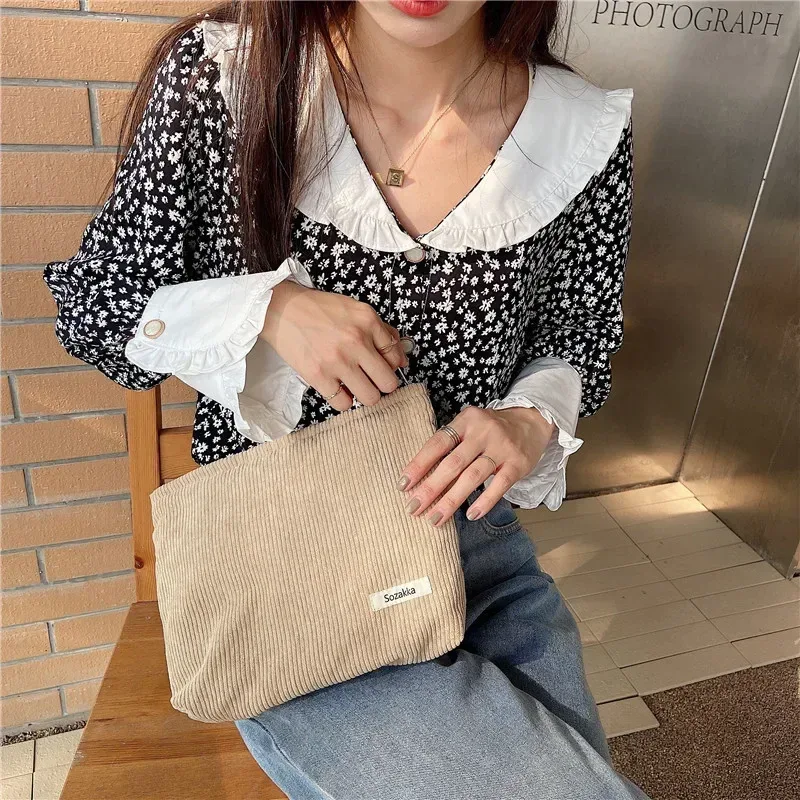 mode femmes doux sacs à cosmétiques maquillage grand sac à main sac pochette à fermeture éclair activités de plein air quotidiennes organisateur de voyage