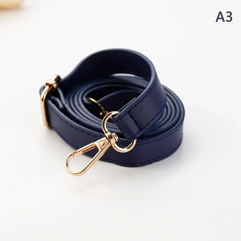 sangle réglable en cuir pu pour sac à bandoulière, accessoires de sac à main, remplacement de la sangle de sac initié, large, 130cm, 1.8cm de long