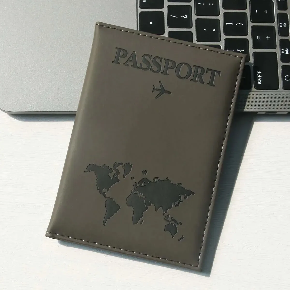 porte-passeport carte pu couverture de passeport voyage essentiel croisière doit avoir des porte-passeport mince et portable pour les voyages