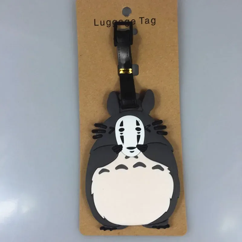 étiquette de bagage portable en silicone, étiquette de voyage, porte-adresse d'identification, valise alberchilla créative, nouveau style de mode, accessoires de voyage