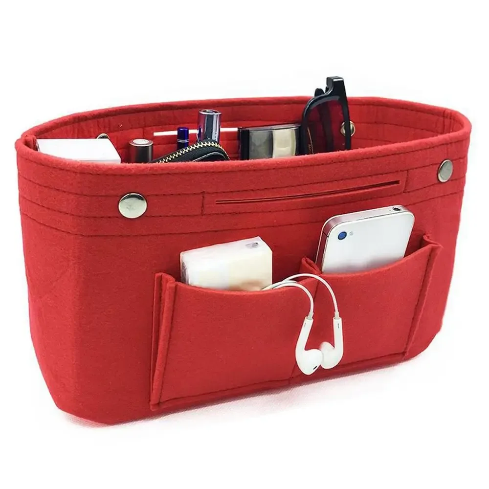 sac à main organisateur pour femmes, sac de voyage en feutre, doublure d'insertion, pochette de rangement