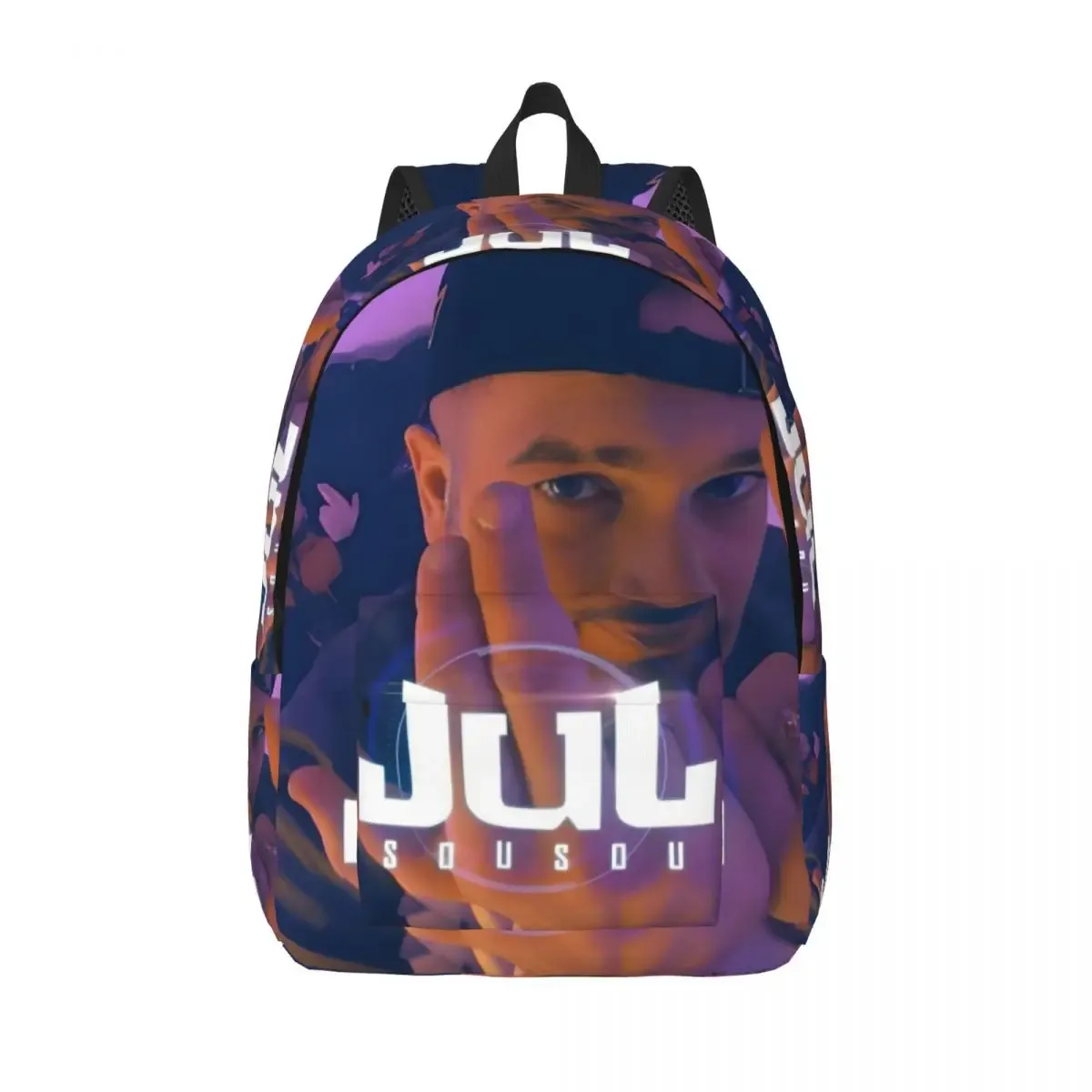 sacs à dos personnalisés en toile pour chanteur français jul, pour femmes et hommes, sac étanche pour école, collège, marseille, sac à livres imprimé