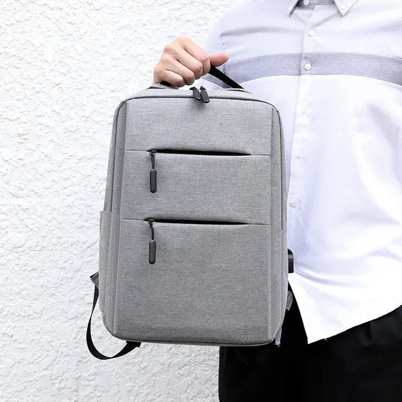 sac à dos pour ordinateur portable homefish grande capacité multi-compartiments pour hommes et femmes, sac à dos de voyage d'affaires à fermeture éclair de 13 à 15 pouces