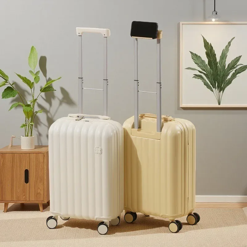 nouvelle valise de 20 pouces, boîtier de chariot de qualité, matériau de coque rigide épaissie pour pc, résist