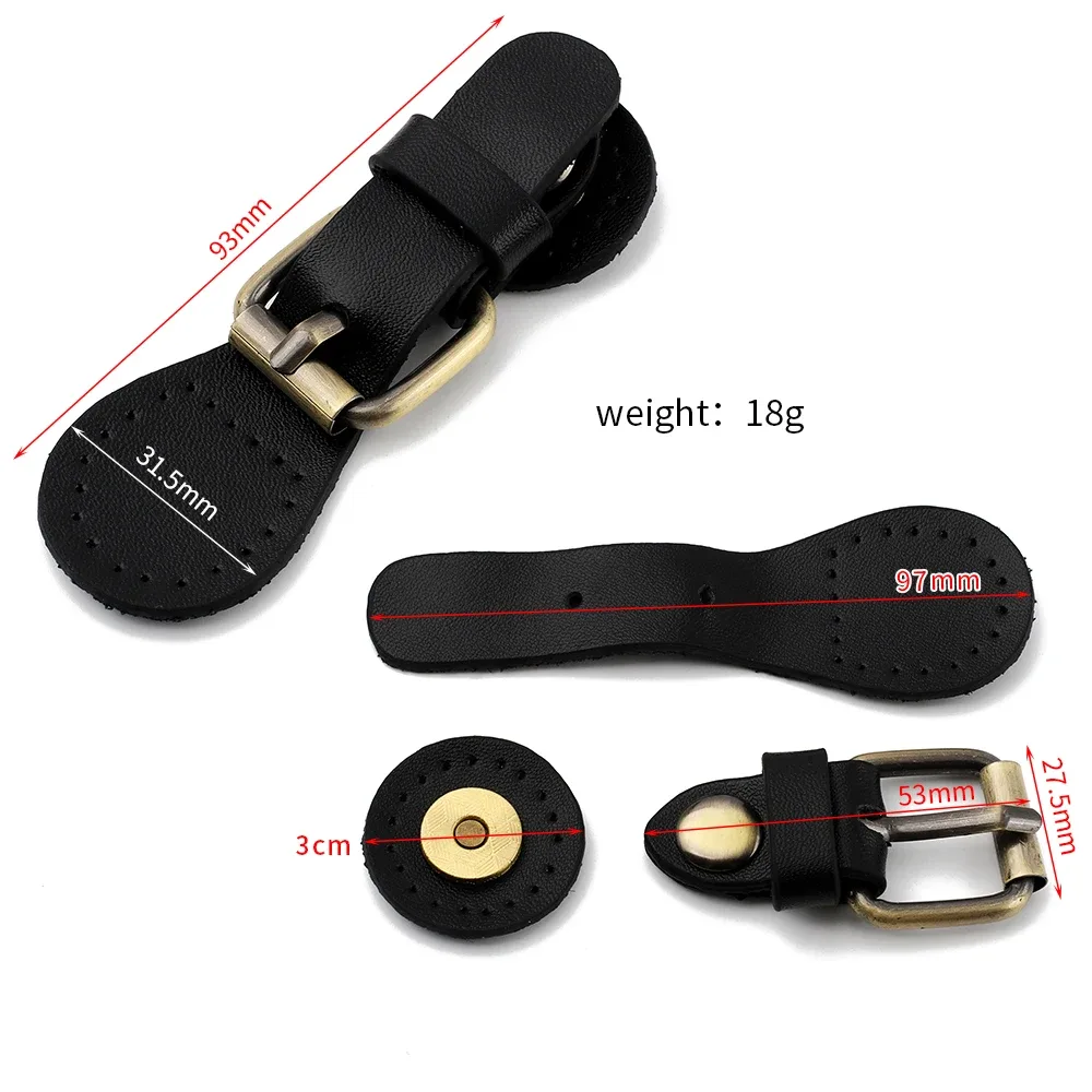 boucles à pression pour sac en cuir, 2 pièces, boutons à coudre, attaches à fermeture magnétique pour femmes, bricolage, sac à main, sac à dos, accessoires pour vêtements