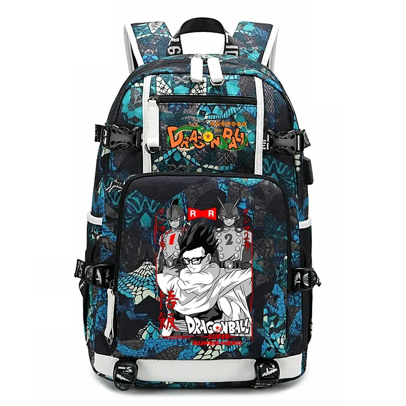 sac à dos imprimé dragon ball z pour étudiants, grande capacité, sac à dos décontracté pour enfants, adolescents, voyages scolaires