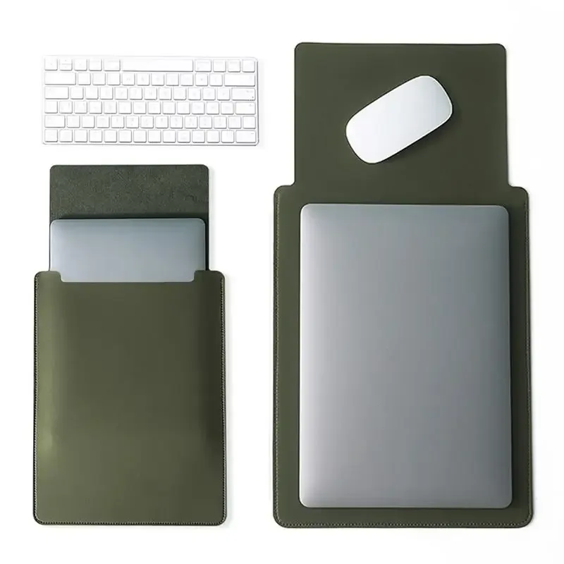 mallette de voyage d'affaires 11-16 pouces, étui pour ordinateur portable, housse en pu, pochette de protectio