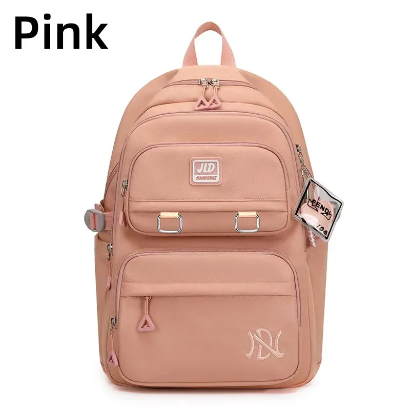 nouveau sac à dos de voyage pour filles, sac à dos imperméable de grande capacité, sac à bandoulière en nylon pour collégiennes