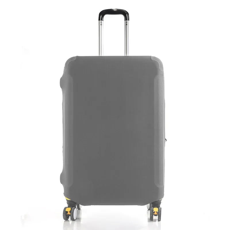 housse de protection pour valise de voyage, housse de protection pour bagages, couleur unie, adaptée aux valises de 18 à 32 pouces.-zmt