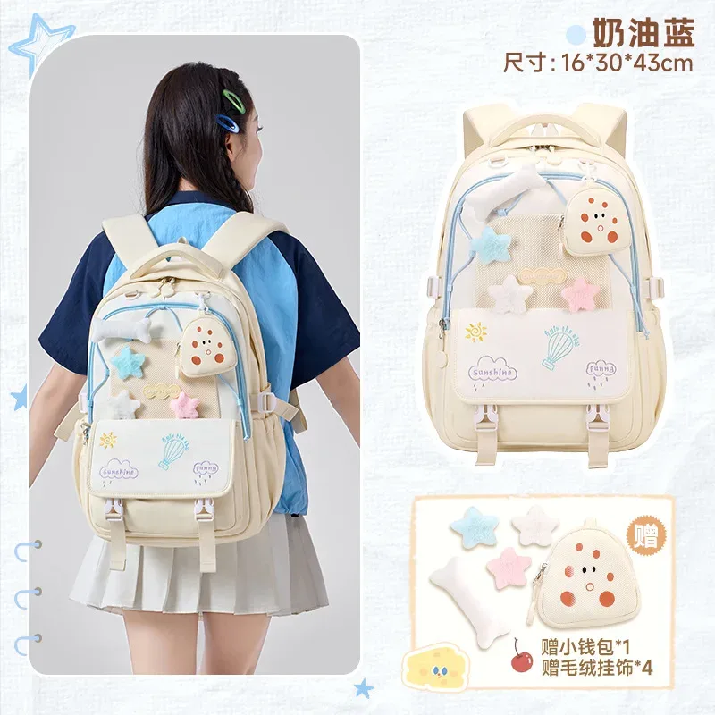 sac à dos scolaire tendance pour filles, sacs d'école pour adolescentes, sac à dos pour ordinateur portable, sac à dos de voyage décontracté, sac à livres, cartable pour enfants, imperméable
