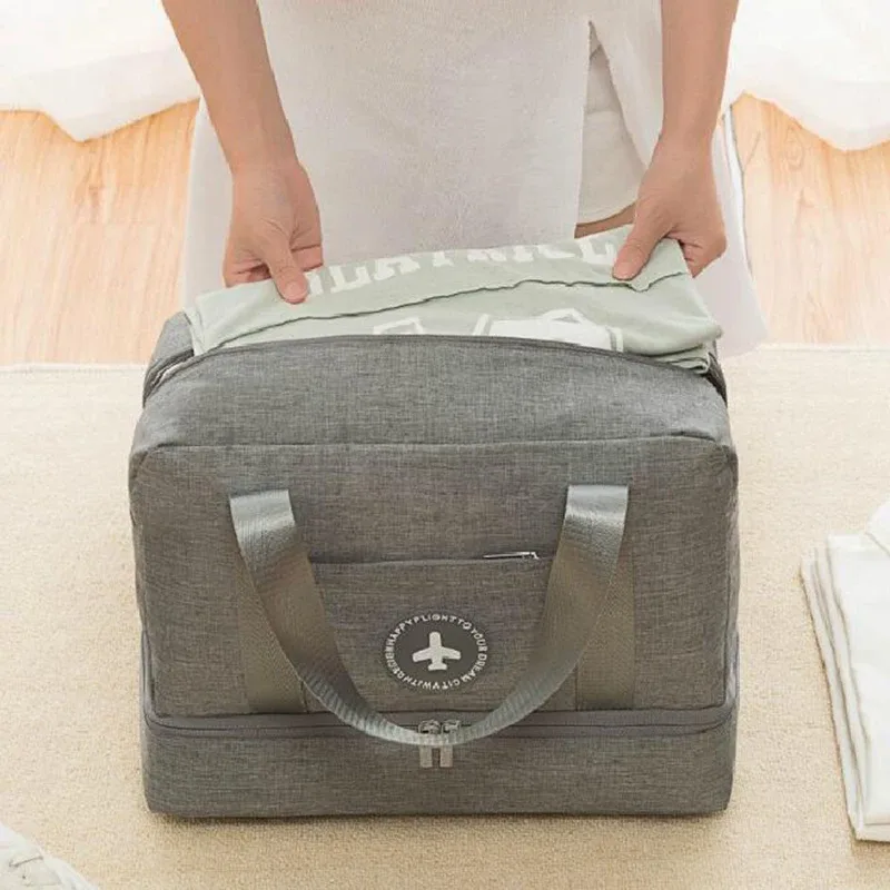 trousse de toilette étanche de grande capacité pour hommes et femmes, trousse de maquillage, trousse cosmétique, trousse de voyage, hoshower