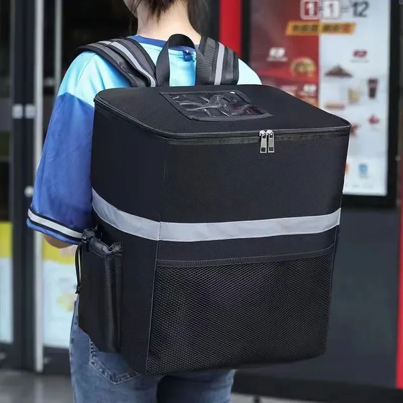 sac à dos isotherme pour livraison de repas, grande capacité, épais, pour camping et extérieur