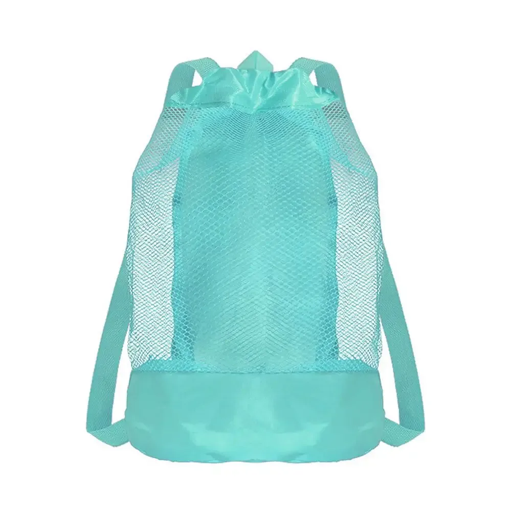 sac de rangement pour la plage, sac à dos de voyage multifonctionnel en filet de grande capacité, sac de rangement pour jouets et articles divers
