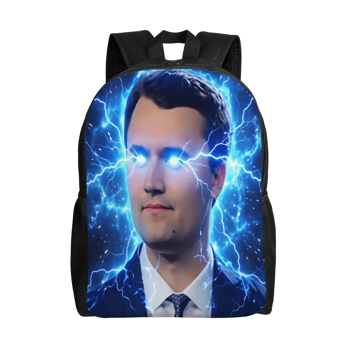 sac à dos charlie kirk angelic advocate kawaii, sacs à dos légers pour garçons, sacs de sport pour lycée, sac à dos design