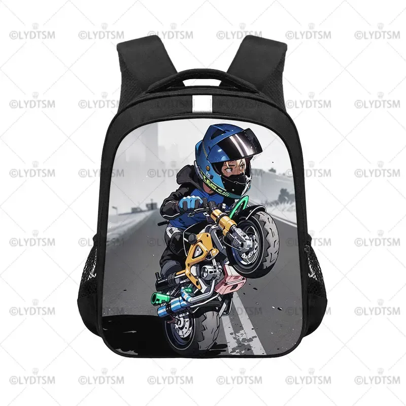 sac à dos de moto cool pour hommes et femmes, sac à dos, sac à dos pour voyage, moto, vélo, adolescent, sacs d'école, cartable