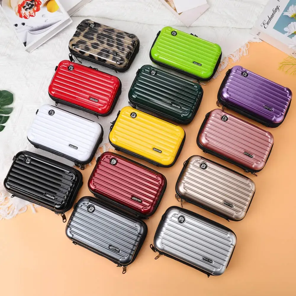 nouvelle mini valise, trousse de maquillage portable pour femme, trousse de maquillage grande capacité, trouss
