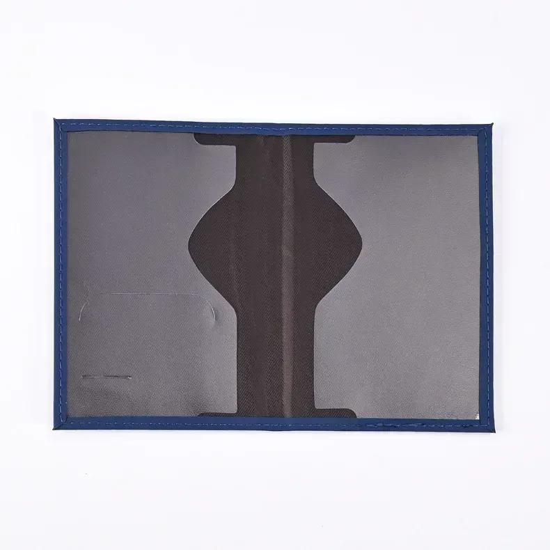 Nouvelle couverture de passeport ensemble d'étiquettes de bagage en cuir PU protecteur de passeport étiquettes de bagage passeport portefeuille carte d'identité pince à billets