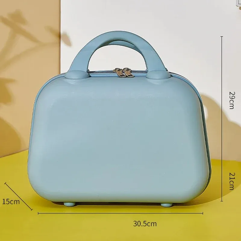 1pc nouvelle vente chaude de haute qualité 14 pouces sacs à main cabine pp dur maquillage sac de voyage boîte de beauté étui à cosmétiques