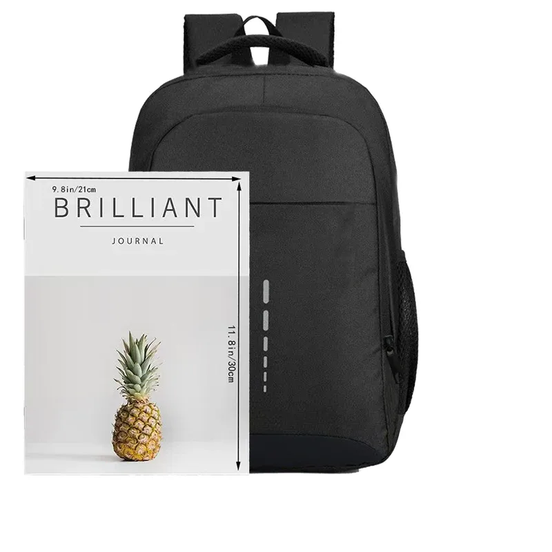 sac à dos élégant tête de cahier unisexe multi-poches durable et léger pour les voyages d'affaires, les voyages scolaires et les déplacements quotidiens