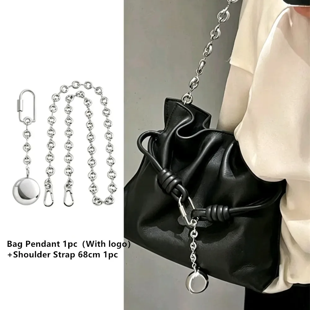 nouvelle sangle de sac en alliage remplaçable pour femme, chaîne détachable pour sac à main, accessoires de sac bandoulière en résine diy