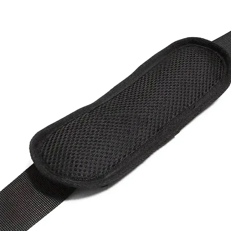 1 coussinets de bandoulière souples avec conception antidérapante et maille respirante, parfaits pour les sacs à dos, les voyages, la randonnée et l'usage quotidien.