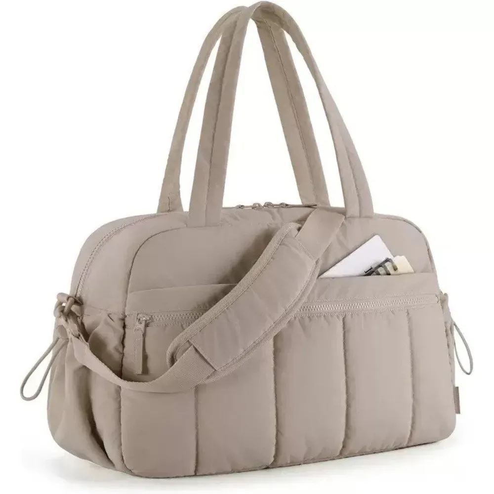 sac de sport en nylon cloud, grande capacité, léger, sac à main de yoga, sac de sport, séparation sèche et humide, imperméable, sac de rangement pour bagages