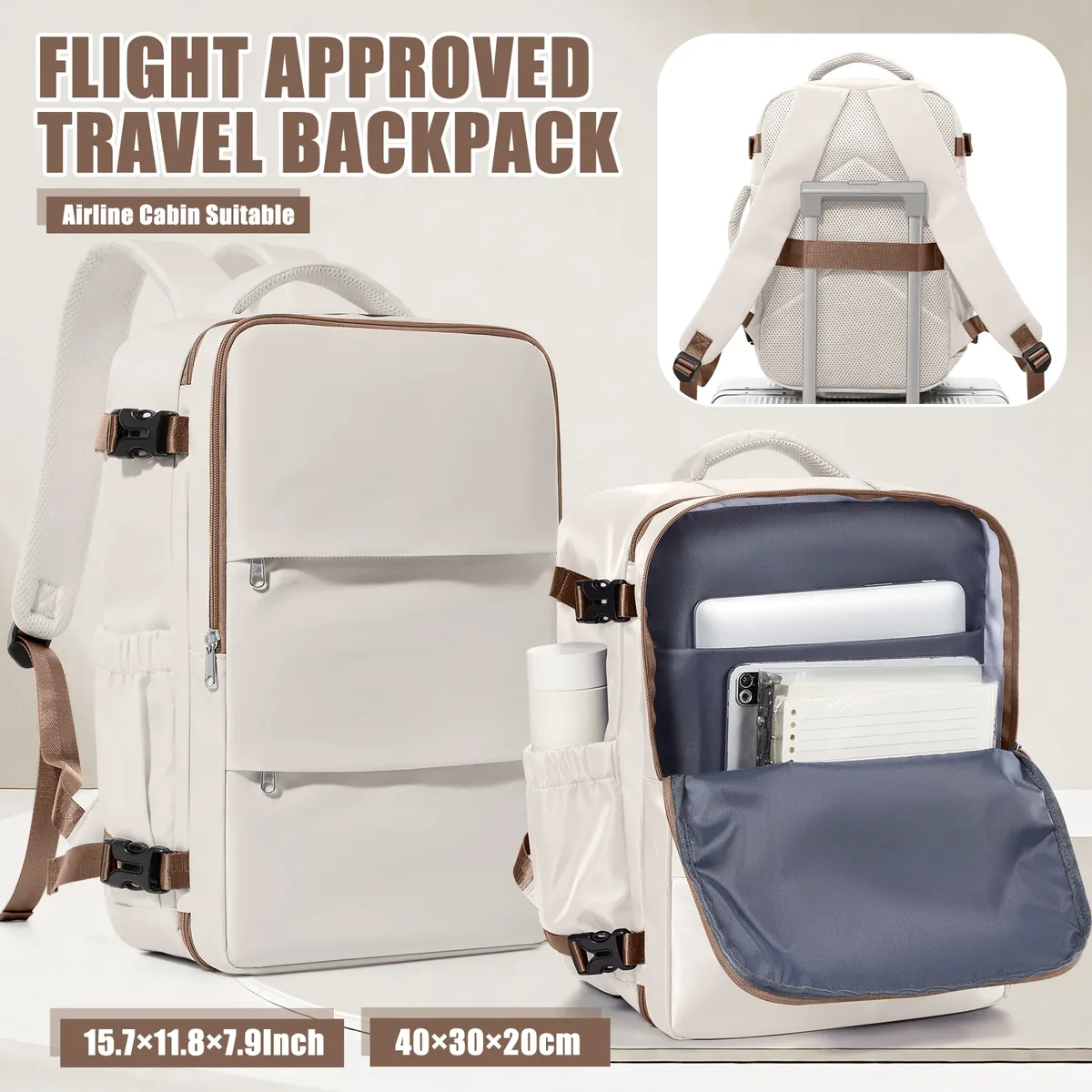 ryanair 40x30x20 sac à dos de voyage wizzair cabine avion valises cabine bagages à main sacs sac à dos étanche ordinateur portable packbag