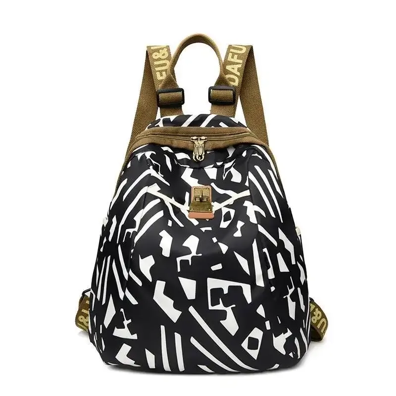 sac à bandoulière simple pour femmes, sac à dos oxford étanche, nouvelle personnalité, style ethnique, double épaule