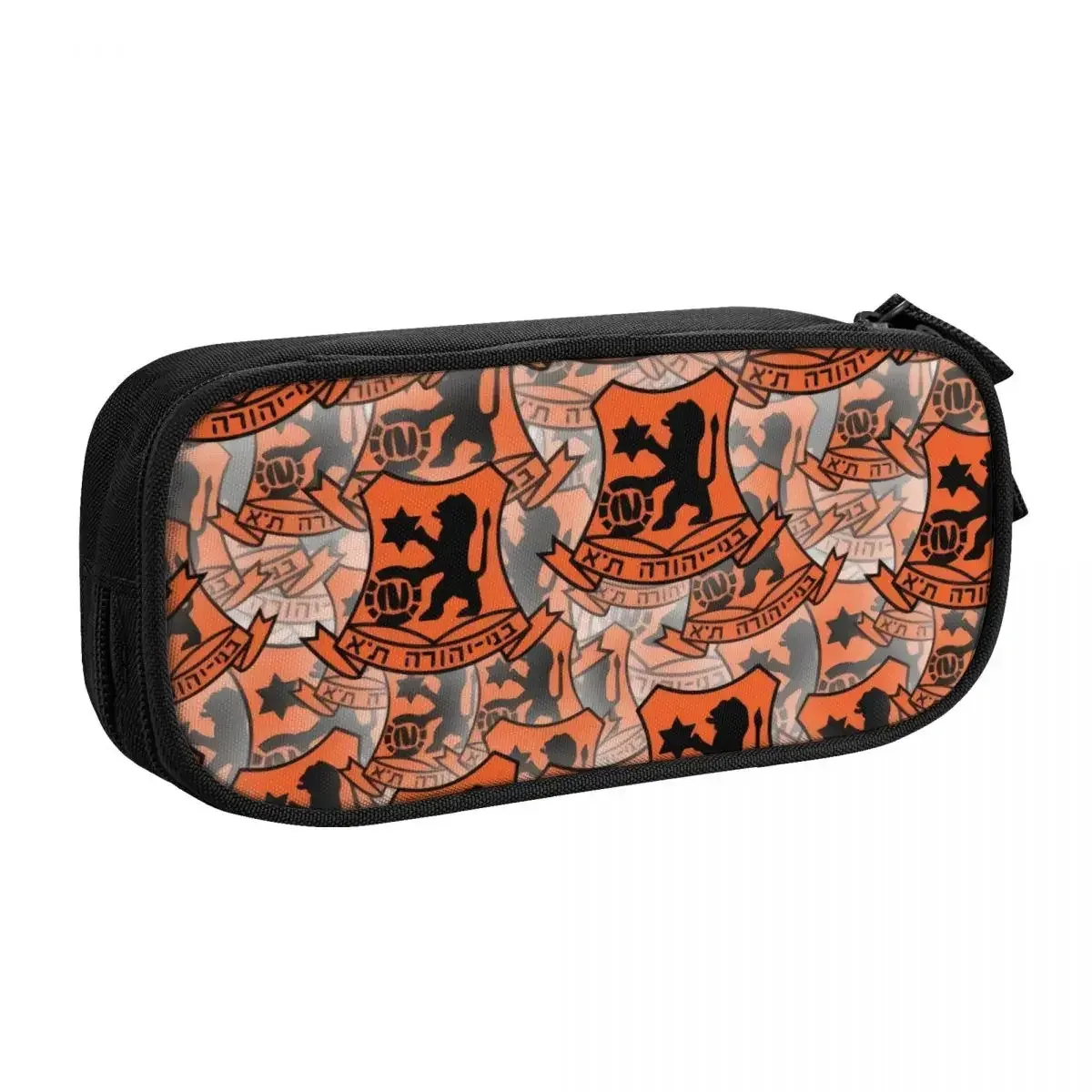 bnei yehuda tel aviv big capacity pencil pen case office college school large storage bag pouch holder box organizer