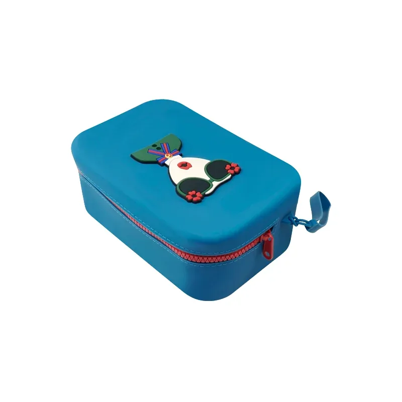 nouvelle trousse de maquillage en silicone de grande capacité, pochette de voyage pour maquillage, sac de rangement pour maquillage, trousse de toilette étanche, sac de rangement pour cosmétiques