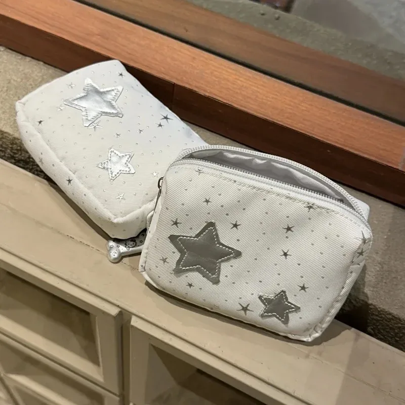 nouvelle trousse de maquillage star elements, mini sac de rangement multifonctionnel de voyage, pochette portable pour femmes
