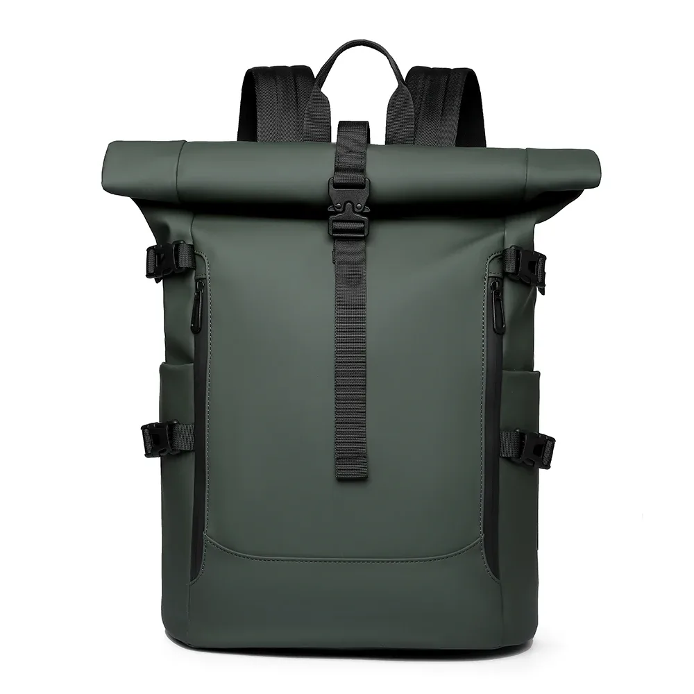 sac à dos d'extérieur imperméable à roulettes, sac à dos décontracté durable à la mode pour randonnée voyage usage quotidien