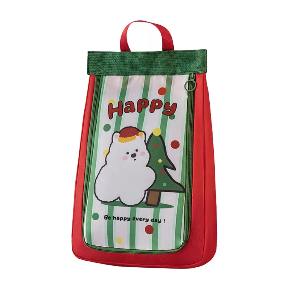 sac à chaussures double couche pratique, motif animal de dessin animé, sac de rangement séparé pour chaussures, sac de voyage étanche portable, protection des chaussures