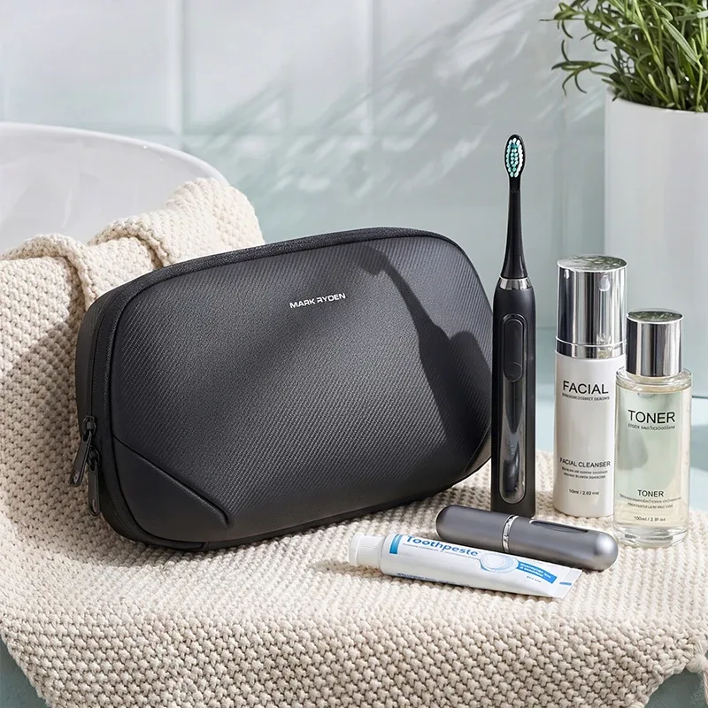trousse de toilette mark ryden pour hommes, sac de voyage avec fermeture éclair ykk, trousse suspendue pour les voyages d'affaires et les déplacements.