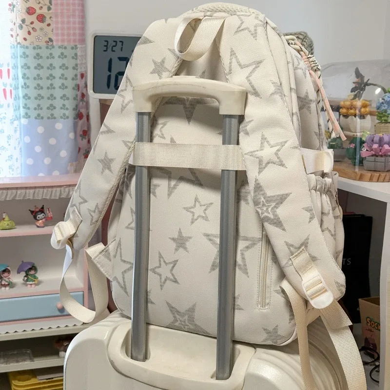 sac à dos scolaire grande capacité pour filles, tendance et esthétique, pour l'université, sac à dos pour ordinateur portable, mochilas escolares