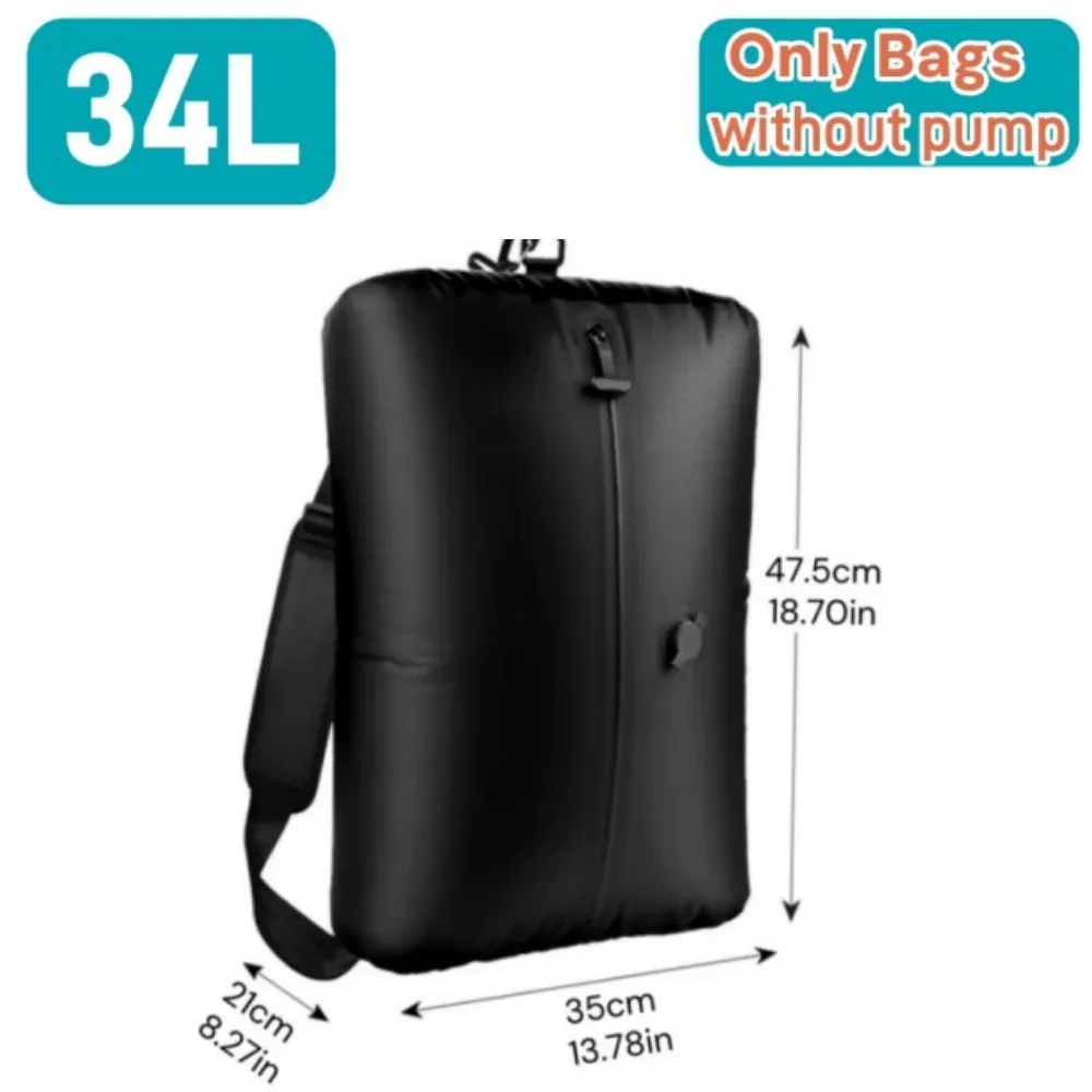 sacs de rangement sous vide pour voyage, sacs de compression pour bagages avec pompe à air, organiseurs de vêtements, cubes d'emballage