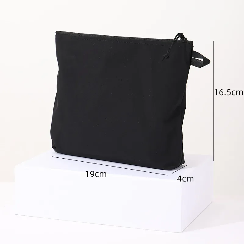 sac de toilette imperméable pour voyage en plein air, grande capacité, sac cosmétique portable, couleur unie, sac de rangement pour maquillage, étui pour femmes