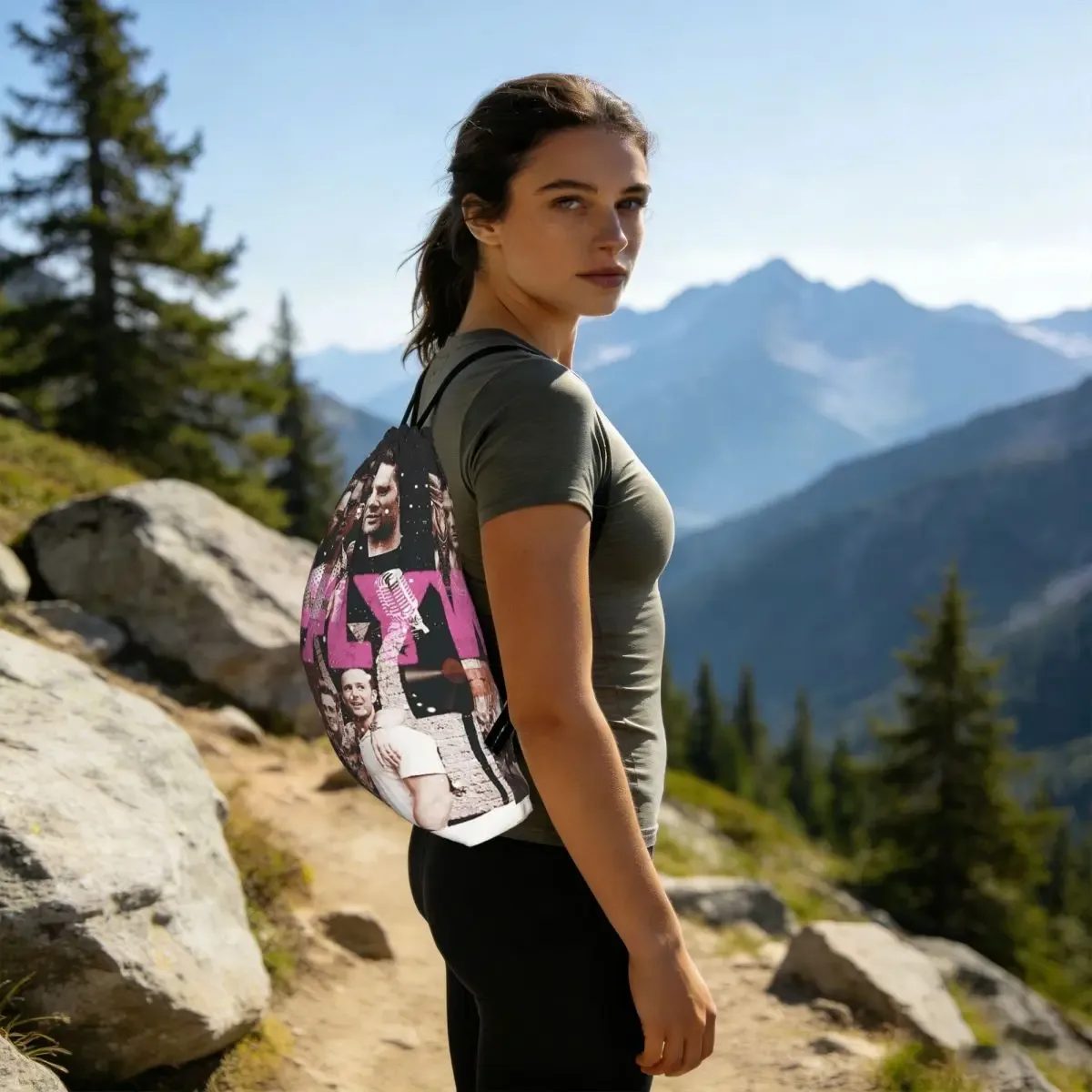 sacs à dos mcfly band, sacs décontractés à cordon, sacs de sport, sacs à livres pour les voyages et l'école