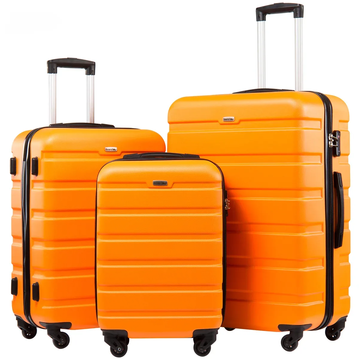 Valise de Voyage à Roulettes Silays euses de 20/24/28 Pouces, Ensemble de Bagages à Roulettes