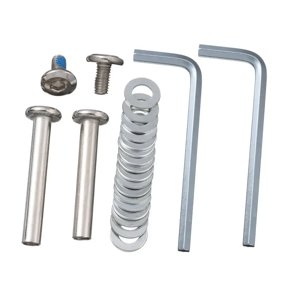 roues de remplacement avec vis pour bagages de voyage, valise, roues, essieux, kit de réparation 40/50/60mm, roulette silencieuse, bricolage, 2 pièces
