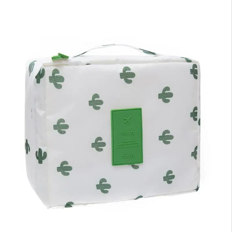 sac à cosmétiques organisateur sac de maquillage portable étanche mini couleur unie flamant voyage sac de rangement de toilette pochette de lavage de beauté