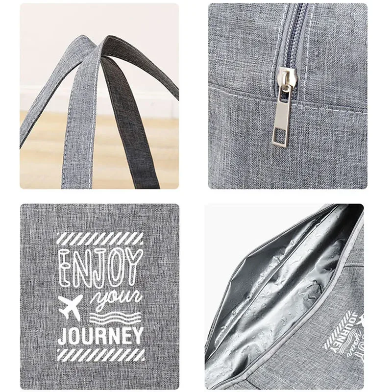 sac de sport et de voyage grande capacité en tissu oxford pour le yoga, la gym, les week-ends, sac à main de voyage pour femmes et hommes, organisateur de bagages